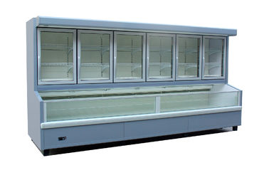 結合された R404A は食糧飾り戸棚のアイス クリームの表示フリーザーを冷やしました
