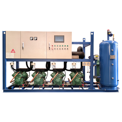 複数の冷却器 ピストンコンプレッサー PLC 複数の頭並行