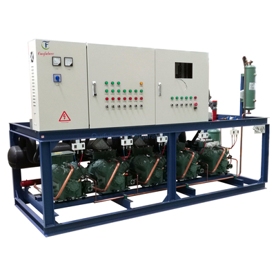 PLC 高温ピストン平行ユニット ラックモデル 冷蔵コンプレッサーユニット 最適な冷却