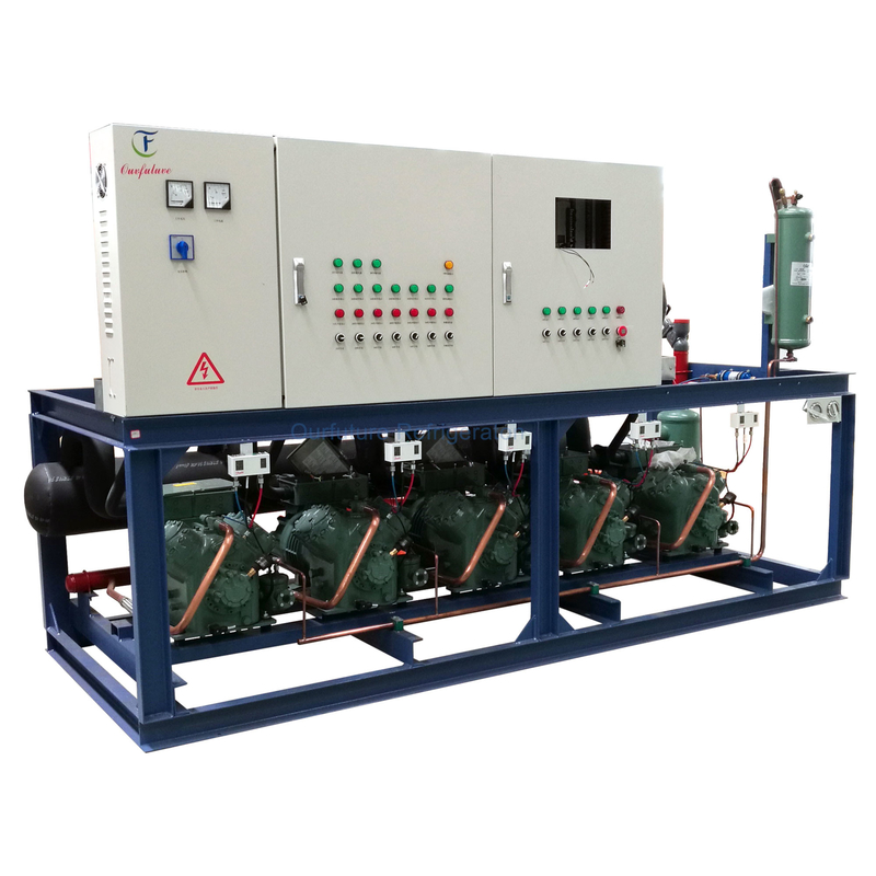 PLC 高温ピストン平行ユニット ラックモデル 冷蔵コンプレッサーユニット 最適な冷却